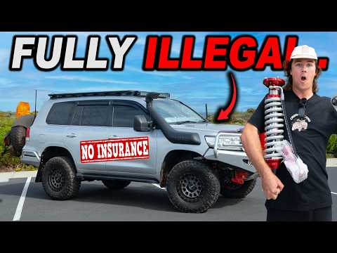 Turns out my 4WD GVM upgrade is illegal.. Exposing my Suspension Lift Mistake!
