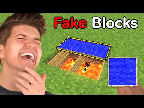 Testing Clickbait Minecraft Traps That Are Actually True…