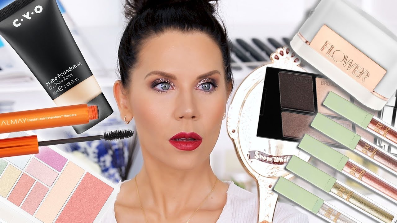NEW DRUGSTORE MAKEUP Get Ready With Me