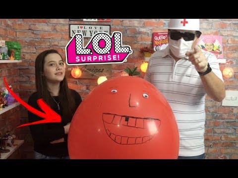 DENTISTA MALUCO E O BALÃO GIGANTE COM SURPRESAS LOL