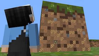 Minecraft'ı 100x Daha Büyük Şekilde Bitiriyoruz..