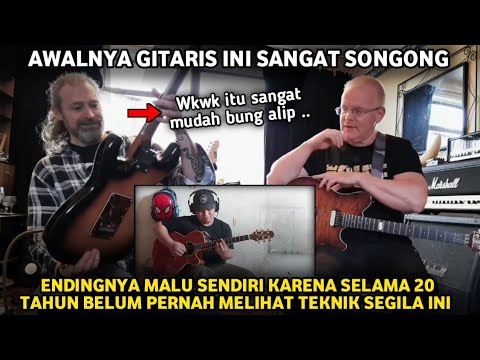 Cuma AlipBaTa Lagu Mudah Dibikin Sulit❗Para Gitaris Sampai Terdiam Melihat Ini | Reaction AlipBaTa