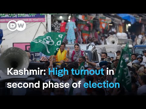 Elections held in Indian-administered Kashmir for first time in 10 years  DW News