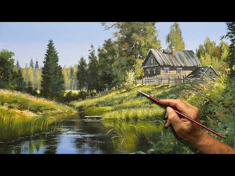 "Summer Dream" Acrylic painting. Artist - Viktor Yushkevich. #242