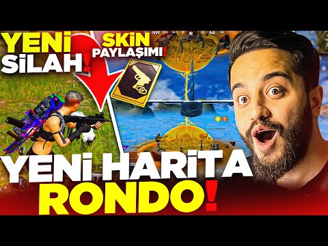 OYUNUN EN BÜYÜK GÜNCELLEMESİ! SKİN PAYLAŞIM,RONDO! PUBG Mobile