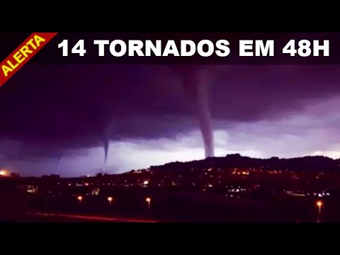 Clima do Fim dos Tempos - Itália com 14 Tornados em 48 horas