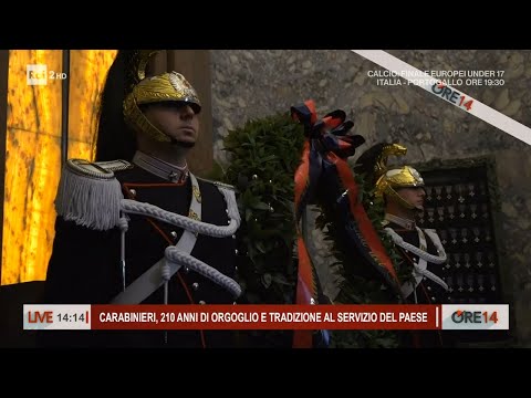 Carabinieri, 210 anni di orgoglio e tradizione a servizio del Paese - Ore 14 del 05/06/2024