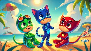 CATBOY X GEKKO Love Story with OWLETTE - Catboy's Life Story - Pj Masks Power Heroes