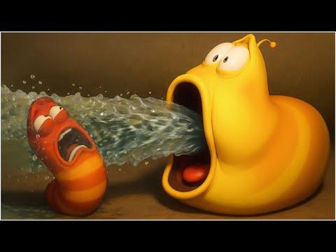 LARVA CARTOON TOP 25  EPISODE | Water - CARTOON BOX NEW VERSION | COMEDY VIDEO 2025