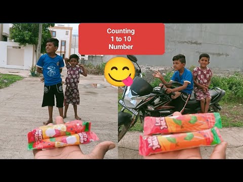 1 થી 10 એકડા બોલશે એને એક ચૉકલેટ મળશે || counting 1 to 10 Number And Give Chocolates 😋