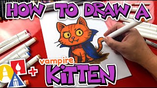 How To Draw A Vampire Kitten