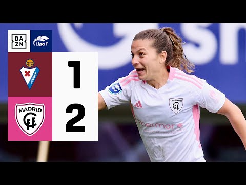 SD Eibar vs Madrid CFF (1-2) | Resumen y goles | Highlights Liga F