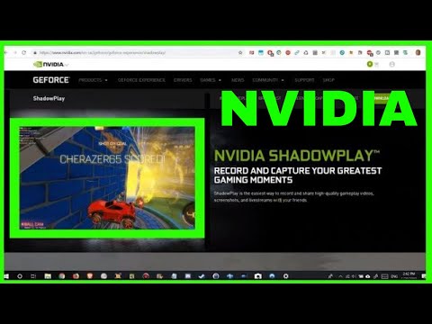 nvidia shadowplay not working after update