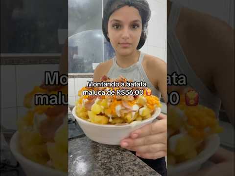 ACHARAM CARO? 😱🥰 #lanche #lanchonete #batata #viralshorts