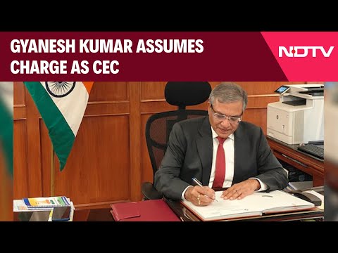 Gyanesh Kumar CEC | Gyanesh Kumar Takes Charge As Chief Election Commissioner