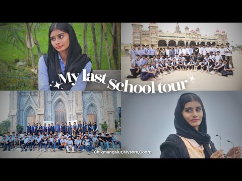 +2 School tour Vlog 🤍