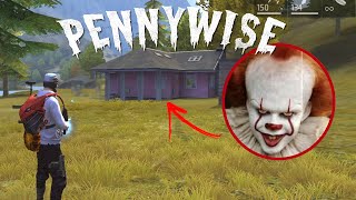 Encontrei a Casa do PENNYWISE no MAPA DO FREE FIRE
