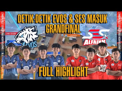 FULL HIGHLIGHT EVOS DIVINE & SES LOLOS GRANDFINAL ESL SEASON 2 SNAPDRAGON PRO SERIES