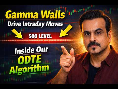 ⭐Why SPY, QQQ Sometimes Stops Near Certain Levels (Gamma Walls Explained)