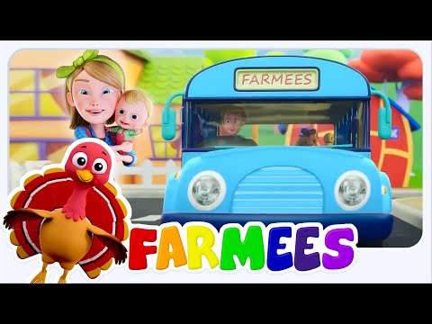 Farmees Roues dans le Bus + Plus Comptines et Chansons Pour Enfants