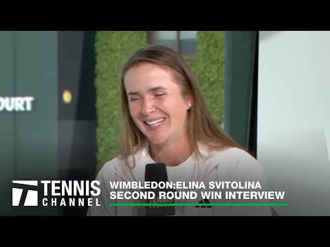 Elina Svitolina on Changes to Game Since Maternity Leave | 2023 Wimbledon Second Round Win Interview