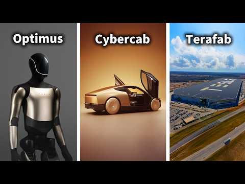 Tesla's Biggest Projects 2026 | Optimus Gen 3, Terafab, Cybercab