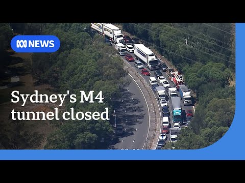 YouTube video thumbnail: Sydney's M4 Tunnel Closed due to Structural Integrity Concerns