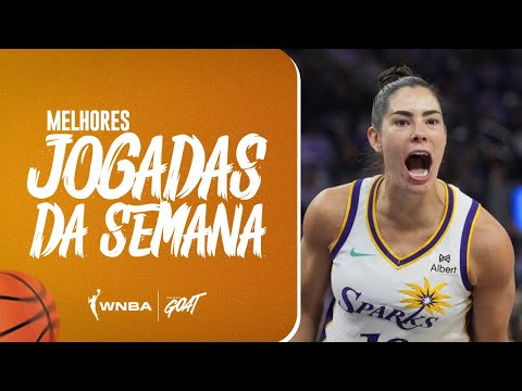 KELSEY PLUM E RICKEA JACKSON NA VIRADA DO LA SPARKS E TOCO INCRÍVEL! | MELHORES JOGADAS DA SEMANA!