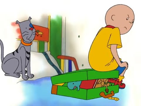 Caillous Koffer | Cartoons voor kinderen | Caillou auf Deutsch
