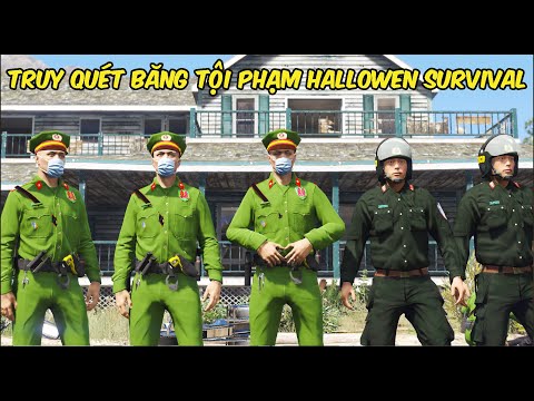 GTA 5 Mod - Biệt Đội Công An Phường Và Cơ Đông Việt Nam Truy Quét Tội Phạm ( Phần 4 )