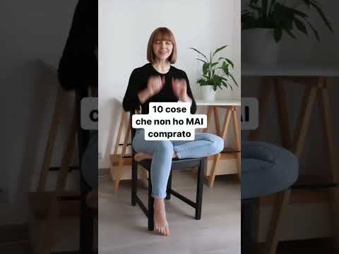10 cose MAI comprate - per sostenibilità, risparmio o buon senso ✨ #spaziogrigio #minimalismo