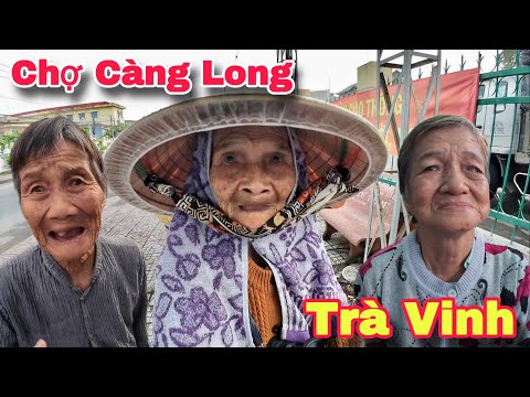 Chợ Càng Long Trà Vinh Người Lớn Tuổi Khó Khăn Hạnh Phúc Nhận Quà Đan Mạch Và Mỹ | Khương Nhựt Minh