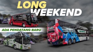 BUS-BUS LEGEND BERMUNCULAN di Terminal Jombor Saat Long Weekend