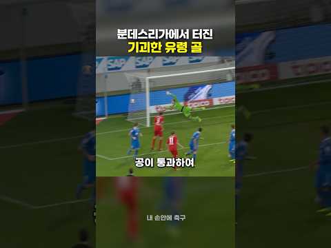 분데스리가에서 터진 기괴한 유령 골