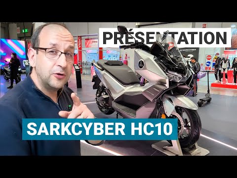 Sarkcyber HC10 : un scooter GT électrique stylé et sportif