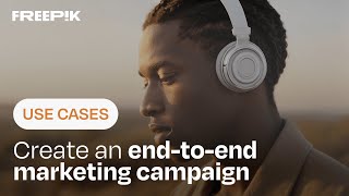 Design a marketing campaign with AI | Freepik Use Cases