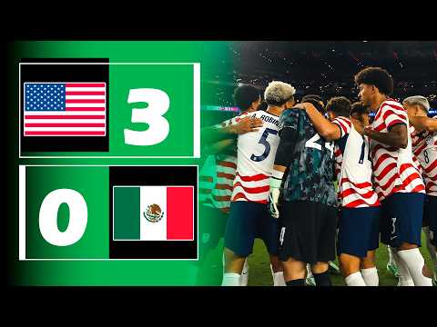🔴 ESTADOS UNIDOS HUMILLÓ A MÉXICO EN ARIZONA 🏆 La Casaca Fútbol