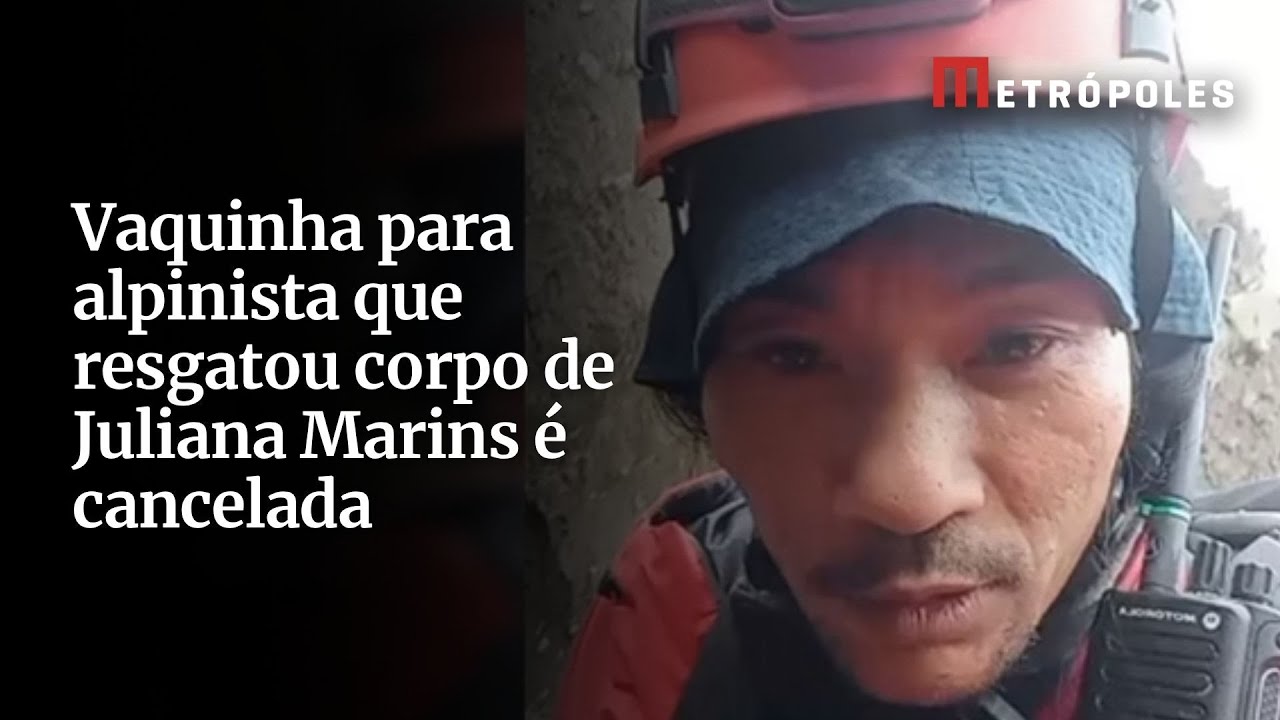 Vaquinha para alpinista que resgatou corpo de Juliana Marins é cancelada