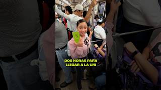 Dos horas para llegar a la universidad en Monterrey