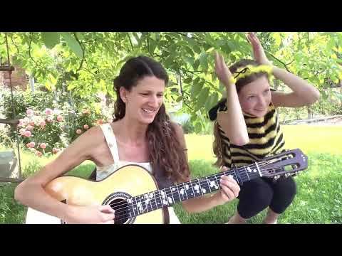 Guck mal diese Biene da - Lichterkinder (Gitarrenbegleitung mit Schlagmuster)