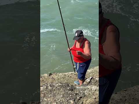 Mucho Pejerrey en la Escollera Sur de Mar del Plata