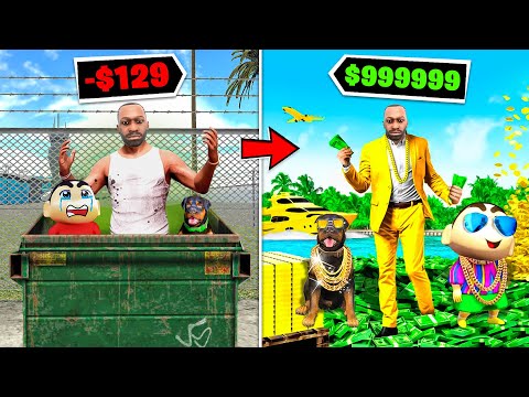 Franklin Poor Life To Richest Life in Indian Bike Driving 3D