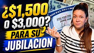 DESEA JUBILARSE ¿Recibirá $1,500 o $3,000 al mes? Todo depende de estos 3 factores | Kat Martz