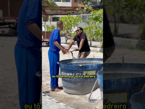 Dedé querendo contratar um pedreiro #humor #comedia