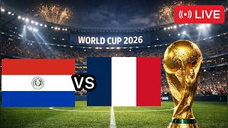 🔴 ¿Ganador? Paraguay vs Francia EN VIVO ⚽ Marcador Virtual  🎵 Directo / Octavos de Final