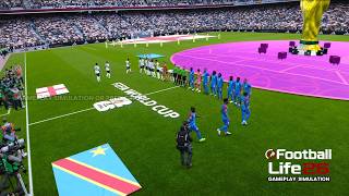 ENGLAND 🏴 vs DR CONGO 🇨🇩 | World Cup 2026 | SP Football Life 26 Match Simulation & Prediction