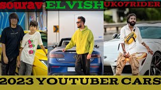 2023 Top 10 Youtubers buy New Car 🚗 #elvishyadav #uk07rider #souravjoshi #youtuber #cars