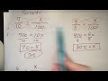 Exploring Percent Proportion Concepts