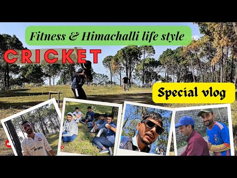 🏏 Himachal Village Cricket Match | Full Day Fun with Locals | SurajFlexon Lifestyle Vlog