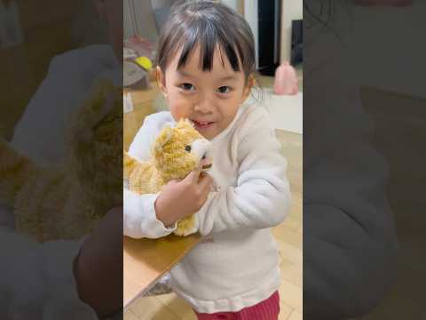 予想外の鳴き声をする子猫 #shorts